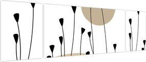 Obraz - Łąka graficzna N⁰2 (170x50 cm)