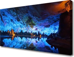 Obraz canvas Blask w Lodowej Grocie