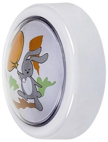 Rabalux 76073 lampka nocna dziecięca Hopply -króliczek i balonik, 0,3W, 5lm, 6000K