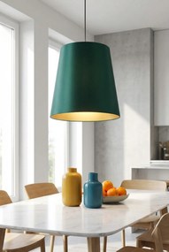 Zielono-złota lampa wisząca w stylu glamour - S403 A2-A98
