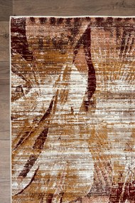 Dywan vintage Vivaldi abstrakcja brązowy 80 cm x 150 cm