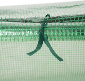 Outsunny Szklarnia z Okienkiem PE do Pomidorów Zielona Cieplarnia Skrzynia Inspekcyjna 119x60x60cm | Aosom PL