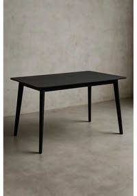 Stół z czarnym blatem 70x120 cm Vojens – House Nordic