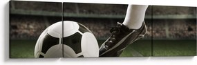 Obraz - Piłka nożna (170x50 cm)