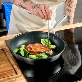 Patelnia ze stali nierdzewnej z powłoką nieprzywierającą ø 30 cm Lucca 3.0 – FABINI