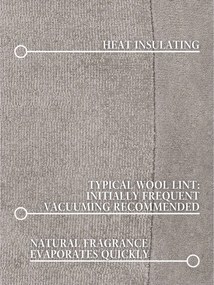 Szary okrągły dywan z mieszanki wełny tkany ręcznie ø 160 cm Kari Organic – Villeroy&amp;Boch