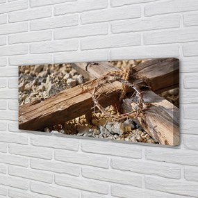 Zdjęcie na płótnie Krzyż, Kamienie i Ciernie