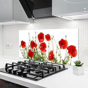 Panel nad blat kuchenny Polne Maki w Rozkwicie