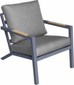 Fotel aluminiowy ogrodowy MISTERIOSO wygodne siedzisko