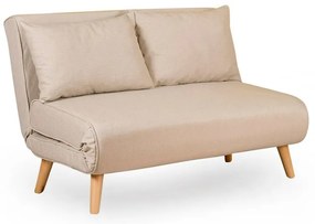 Sofa rozkładana Folde 2 kremowa