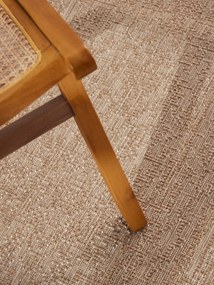 Dywan zewnętrzny dwustronny Duet beżowo-kremowy 80 cm x 250 cm