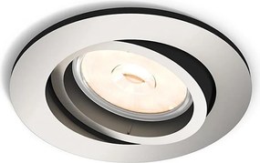 Philips - LED RGBW ściemnialna oprawa sufitowa wpuszczana DONEGAL 1xGU10/4,8W/230V + pilot