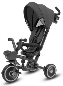 Baby Mix Dziecięcy rowerek trójkołowy 5w1 Relax 365°, szary