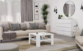 Nowoczesny biały stolik kawowy L2-L28