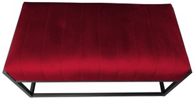 Ławka KAYA LOFT MG31 pufa podnóżek metal