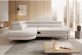 Narożnik OTIS L Lewostronny Regulowane Zagłówki wolnostojący tkanina AURORA 02 WERSAL