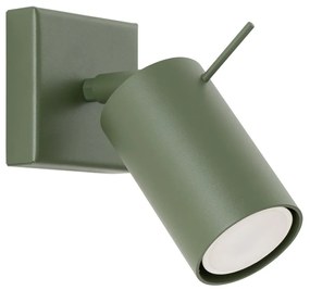 Kinkiet RING zielony oliwkowy SOLLUX  LIGHTING
