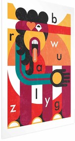 Plakat Sztuka designu 21x30 cm bez ramy z marginesem ARTGEIST B