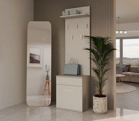 Wieszak DUO | Kaszmir | 50x35x180 cm | Wieszak na Ubrania