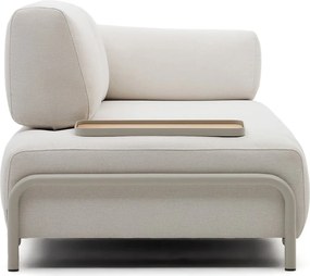 Beżowa sofa modułowa z tkaniny szenilowej 232 cm Compo – Kave Home