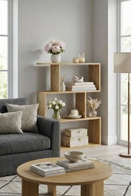 Regał nowoczesny dąb artisan E4-C48