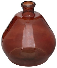 Duży okrągły wazon ze szkła z recyklingu ULY, Ø 45 cm