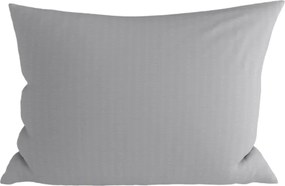 Krepowa poszewka na poduszkę STANDO 50x70 cm szara