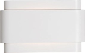 Industrialna lampa ścienna biała 2-światłowa - Coen