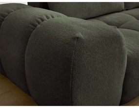 Zielona sofa z tkaniny szenilowej 278 cm Everest – Bobochic Paris