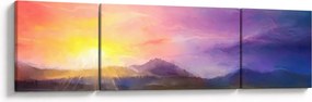 Obraz - O świcie (170x50 cm)