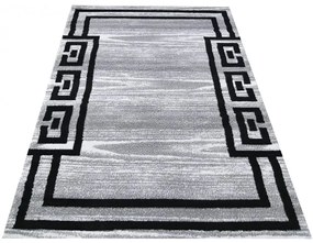 Szary Dywan Z Greckim Wzorem L1-Z32