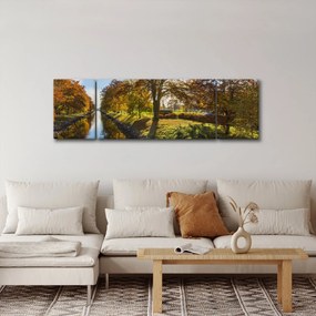 Obraz kanału wodnego (170x50 cm)