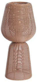 Jasnoczerwona lampa stołowa (wysokość 42 cm) Aboso – Light &amp; Living
