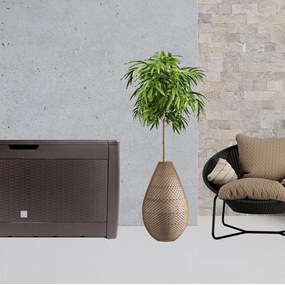 Prosperplast Skrzynia do przechowywania RATO, 310L, 119x48x60cm, brązowa