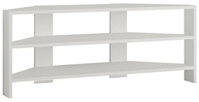 Biała szafka pod TV 110x45x36 cm Thales Corner – Kalune Design