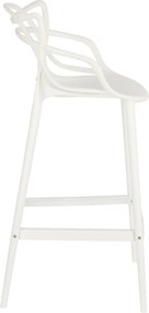 Designerski stołek barowy z tworzywa Lexi