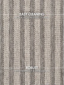 Szary/kremowy dywan odpowiedni na zewnątrz 120x170 cm Haringey Linley – Ted Baker