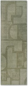 Dywan wełniany Villeroy &amp; Boch Alexis zielony 80 cm x 250 cm