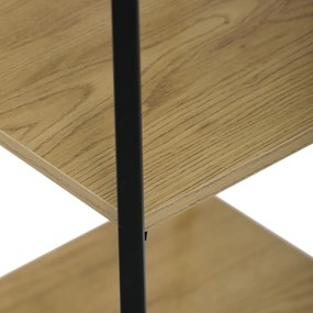 Wieszak z półkami GD-170 OAK, dąb dziki