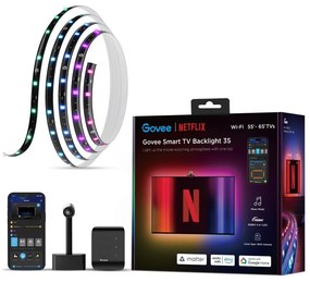Govee - Backlight 3S Netflix TV 55-65" SMART LED podświetlenie RGBICW Wi-Fi + pilot