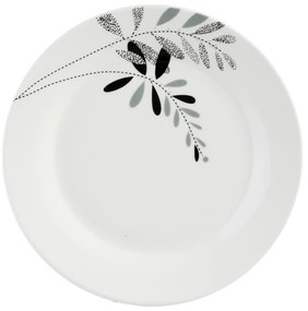 Komplet talerzy dla 6 osób, porcelana, 18 elementów