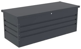 Antracytowa skrzynia ogrodowa Max C – Rojaplast