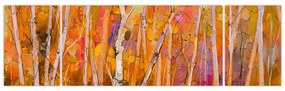 Obraz - Jesienny las (170x50 cm)