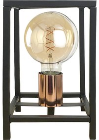 ONLI - Lampa stołowa FLOKI 1xE27/15W/230V 20 cm czarny/miedziany