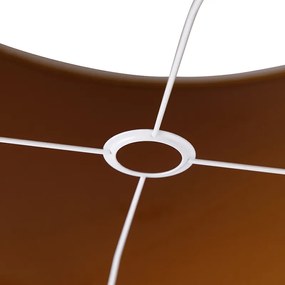 Abażur welurowy złoty 50/50/25