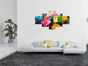 Obraz - Kolorowe kostki (125x70 cm)