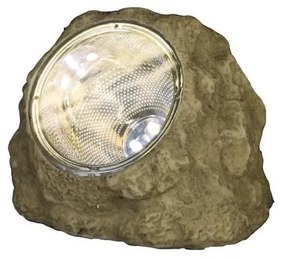 Solarna lampa ogrodowa LED Star Trading Rocky, wys. 11 cm