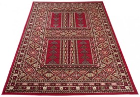 Bordowy dywan vintage G4-H65