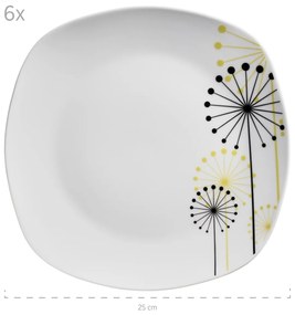 Domestic Vanesa 18-częściowy zestaw talerzy, MÄSER