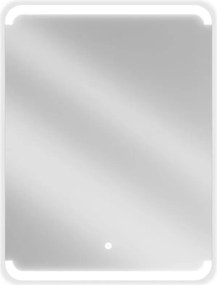 Mexen Nida lustro łazienkowe podświetlane 60 x 80 cm, LED 6000K, antypara - 9806-060-080-611-00